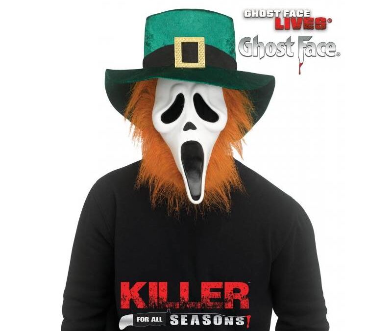 Scream® Ghost Face Leprechaun Mask