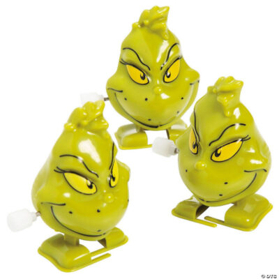 2.5" Wind-Up Plastic The Grinch® Toy