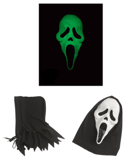 Scream 30th Anniversary Glow in the dark Ghost Face Mask