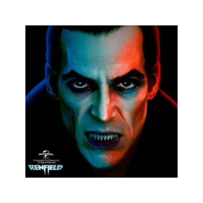 Latex Renfield Dracula Teeth on model