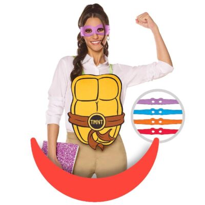 Teenage Mutant Turtle Shell and Mask Kit 4 in 1 Nickelodeon Costume