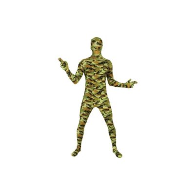 Commando Camo Morphsuit Camouflage Full Body Costume