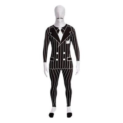 Black Tuxedo Morphsuit Full Body Formal Costume
