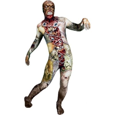 Facelift Morphsuit Creepy Full Body Costume Adult