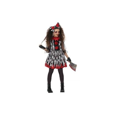 Deranged Clown Girl Costume