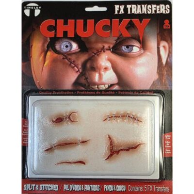 Chucky Split & Stitch FX Transfers