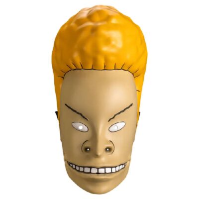 Butt-Head Latex Mask Cartoon Costume Braces
