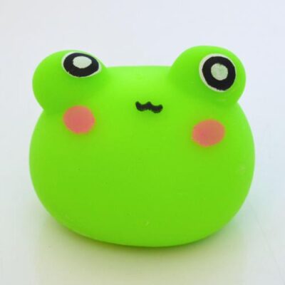 3.5" squishy frog head