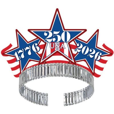 Semiquincentennial 250th Tiaras - 4 pack