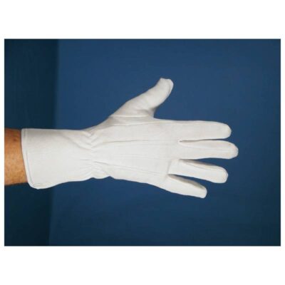 deluxe professional quality fabric santa clown gloves