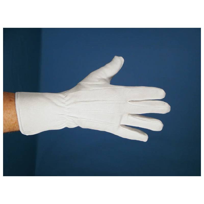 deluxe professional quality fabric santa clown gloves