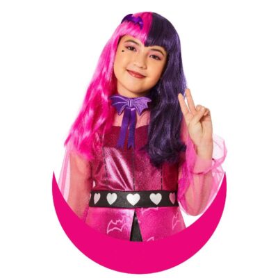 Licensed Monster High Draculaura Wig for Girls