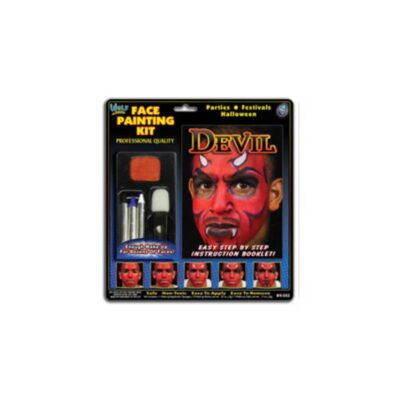 DEVIL FACE PAINTING KIT