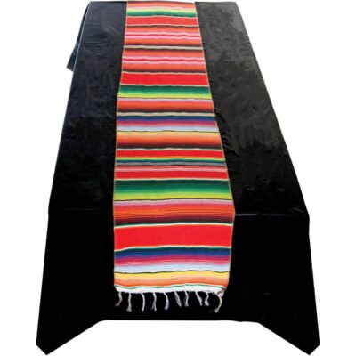 14" x 108" Woven Knit Serape Table Runner