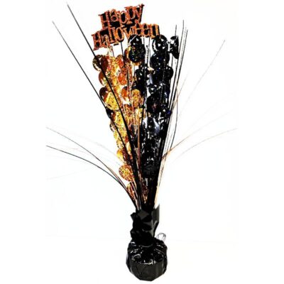 Happy Halloween Glittered Centerpiece