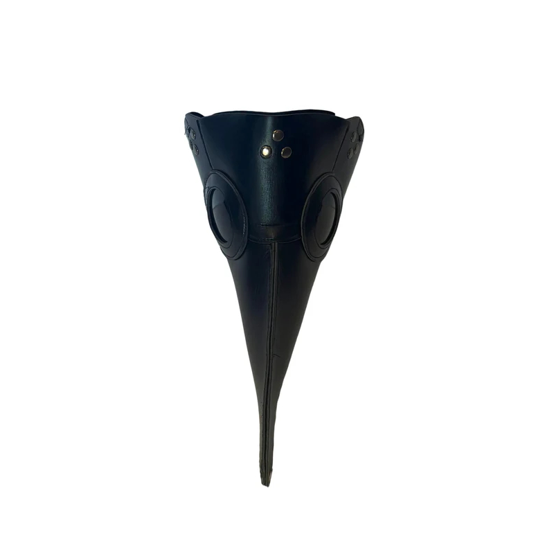 Costume Imitation Leather Plague Doctor Mask (Top)