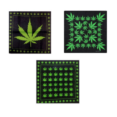 Marijuana Leaf Bandanas